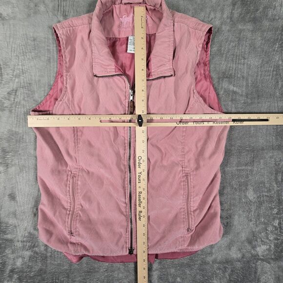 Outback Trading Company Vest Full Zip Pink Women's Size Large Outdoor - Picture 4 of 10